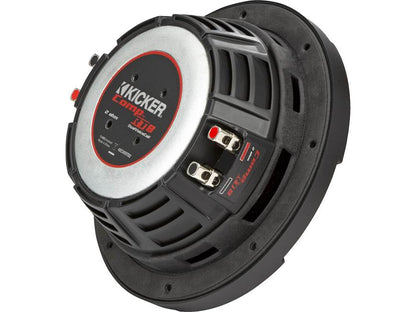 Kicker 48CWRT82 CompRT Series shallow-mount 8" subwoofer with dual 2-ohm voice coils
