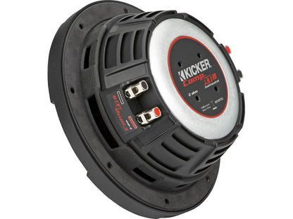 Kicker 48CWRT82 CompRT Series shallow-mount 8" subwoofer with dual 2-ohm voice coils