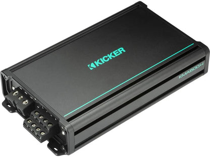 Kicker 48KMA600.4 KMA Series 4-channel marine amplifier — 75 watts RMS x 4