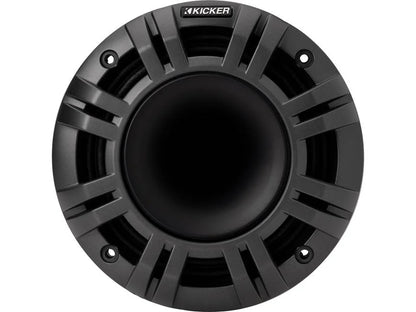 Kicker 48KMXL654 6-1/2" marine speakers with white and charcoal grilles