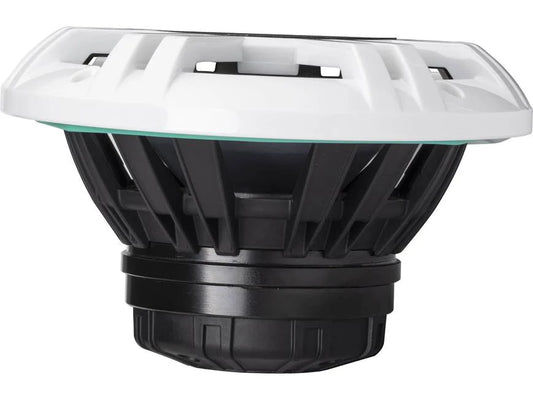 Kicker 48KMXL694 6"x9" LED marine speakers with white and charcoal grilles