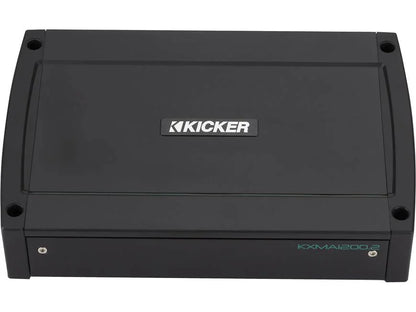 Kicker 48KXMA1200.2 2-channel marine amplifier — 300 watts RMS x 2
