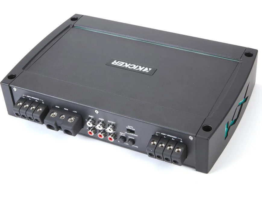 Kicker 48KXMA800.4 KXMA Series 4-channel marine amplifier — 100 watts RMS x 4
