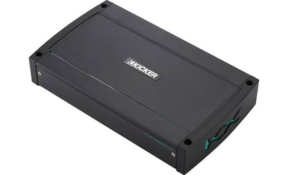 Kicker 48KXMA900.5 KXMA Series 5-channel marine amplifier — 75 watts RMS x 4 at 4 ohms + 400 watts RMS x 1 at 2 ohms