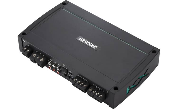 Kicker 48KXMA900.5 KXMA Series 5-channel marine amplifier — 75 watts RMS x 4 at 4 ohms + 400 watts RMS x 1 at 2 ohms