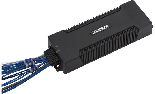 Kicker 48PXA1000.5 5-channel powersports/marine amplifier — 100 watts RMS x 4 at 4 ohms + 600 watts RMS x 1 at 1 ohm