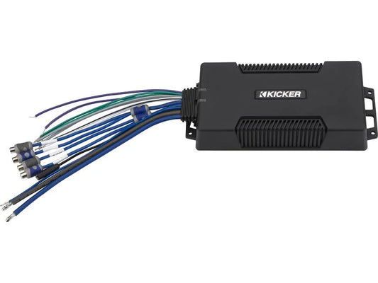 Kicker 48PXA400.4 4-channel powersports/marine amplifier — 100 watts RMS x 4