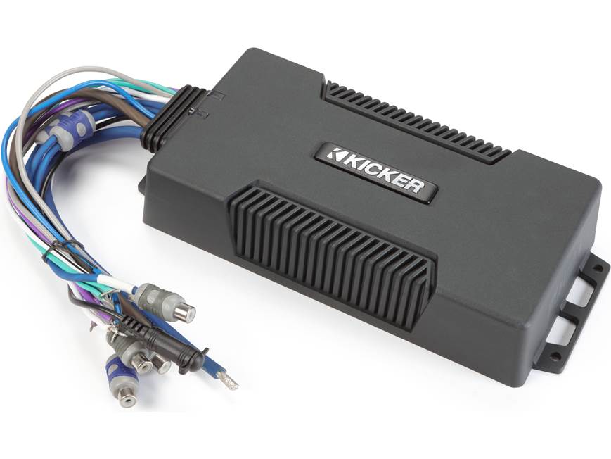 Kicker 48PXA400.4 4-channel powersports/marine amplifier — 100 watts RMS x 4
