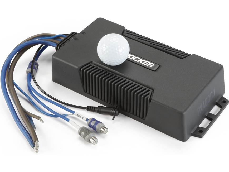 Kicker 48PXA600.1 Mono powersports/marine subwoofer amplifier — 600 watts RMS x 1 at 1ohm