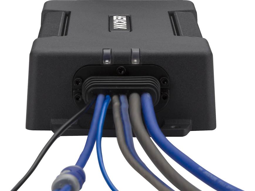 Kicker 48PXA600.1 Mono powersports/marine subwoofer amplifier — 600 watts RMS x 1 at 1ohm