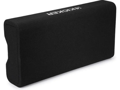 Kicker 48TRTP102 Sealed downward-firing enclosure with CompRT® 10" shallow-mount subwoofer and passive radiator
