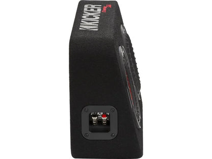 Kicker 48TCWRT672 Truck-style sealed enclosure with single 6-3/4" CompRT® 2-ohm subwoofer and passive radiator