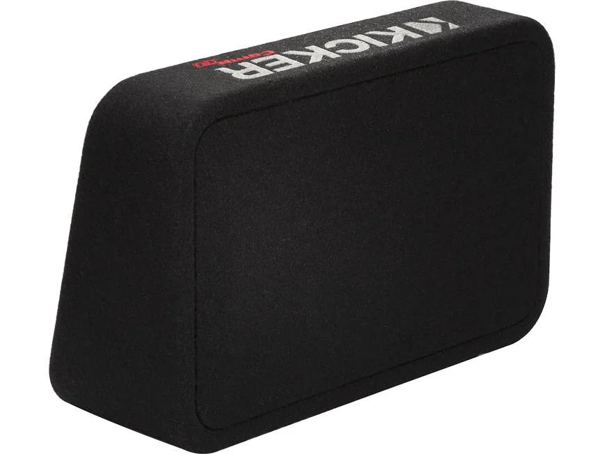 Kicker 48TCWRT672 Truck-style sealed enclosure with single 6-3/4" CompRT® 2-ohm subwoofer and passive radiator