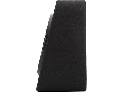 Kicker 48TCWRT82 Truck-style sealed enclosure with single 8" CompRT® subwoofer and passive radiator