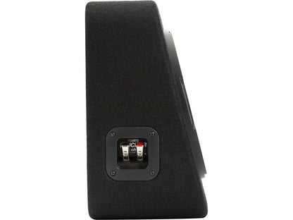 Kicker 48TCWRT82 Truck-style sealed enclosure with single 8" CompRT® subwoofer and passive radiator