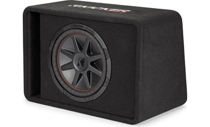 Kicker 48VCVR122 CompVR Series ported enclosure with 12" subwoofer