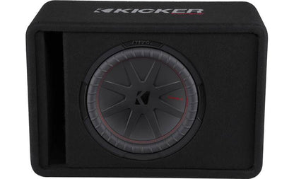 Kicker 48VCWR122 Ported enclosure with 12" CompR® subwoofer