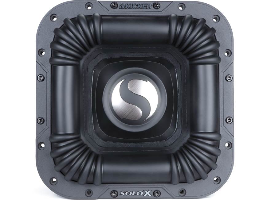 Shop all Kicker Kicker 49L7X101 SoloX L7X 10" dual 1-ohm voice coil component subwoofer