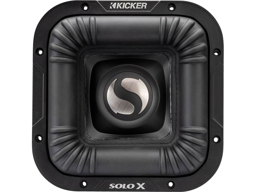 Kicker 49L7X82 SoloX L7X 8" dual 2-ohm voice coil component subwoofer