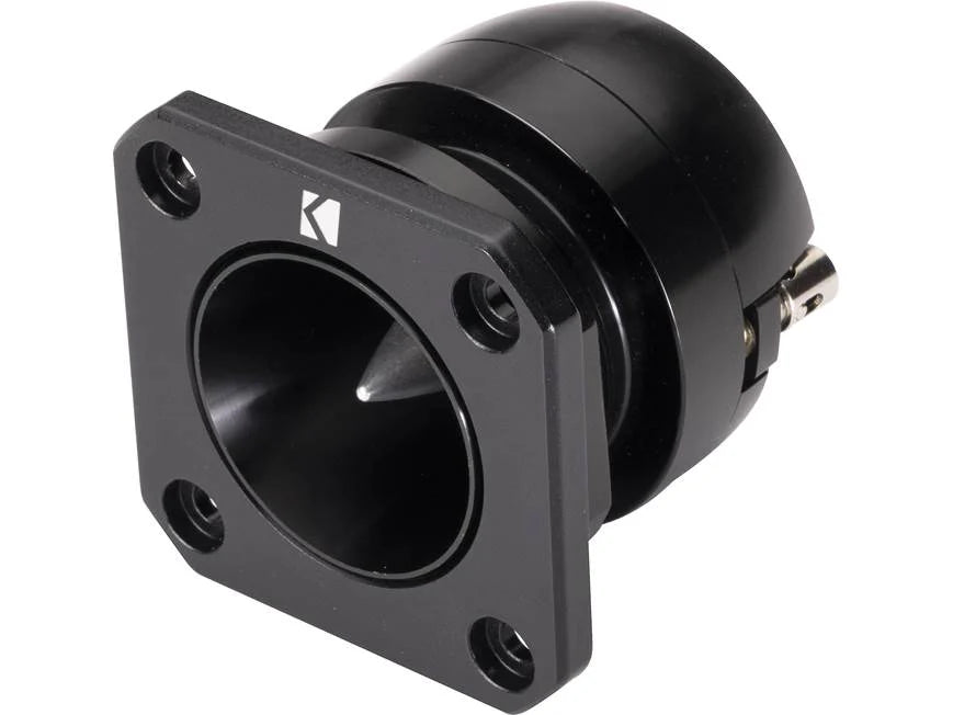 Kicker 49ST3TW ST-Series single 1" aluminum dome bullet tweeter — designed for SPL-level competition