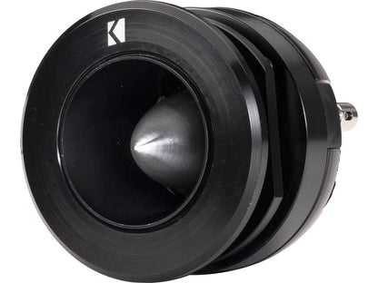 Kicker 49ST4TW ST-Series single 1-1/2" aluminum dome bullet tweeter — designed for SPL-level competition