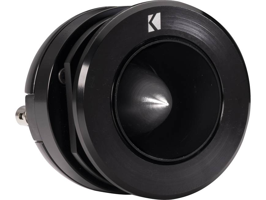Kicker 49ST4TW ST-Series single 1-1/2" aluminum dome bullet tweeter — designed for SPL-level competition