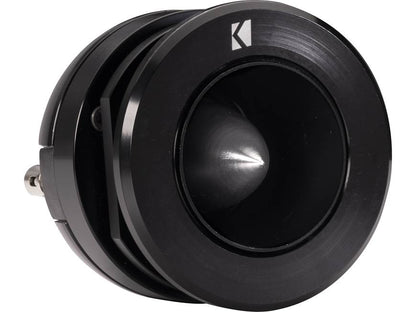 Kicker 49ST4TW ST-Series single 1-1/2" aluminum dome bullet tweeter — designed for SPL-level competition
