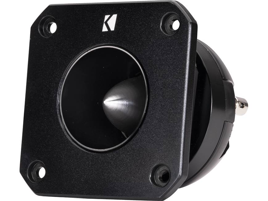 Kicker 49ST4TW ST-Series single 1-1/2" aluminum dome bullet tweeter — designed for SPL-level competition
