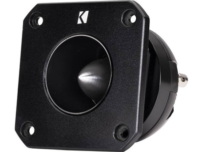 Kicker 49ST4TW ST-Series single 1-1/2" aluminum dome bullet tweeter — designed for SPL-level competition