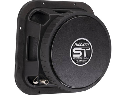 Kicker 49ST7MR4 ST-Series 7" midrange speakers (4-ohm) — designed for SPL-level competition