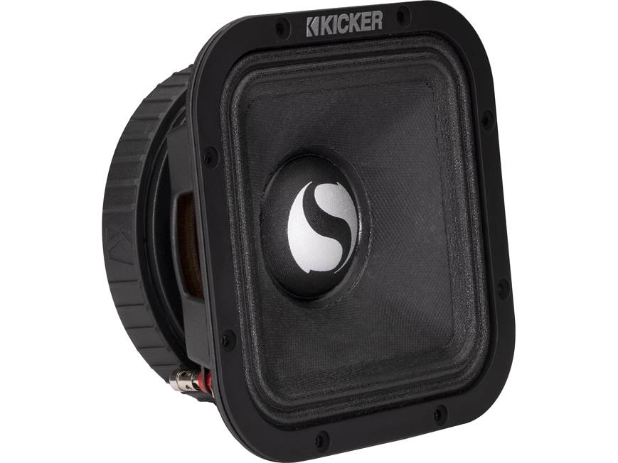 Kicker 49ST7MR8 ST-Series 7" midrange speakers (8-ohm) — designed for SPL-level competition