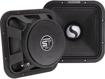 Kicker 49ST9MR4 ST-Series 9" midrange speakers (4-ohm) — designed for SPL-level competition