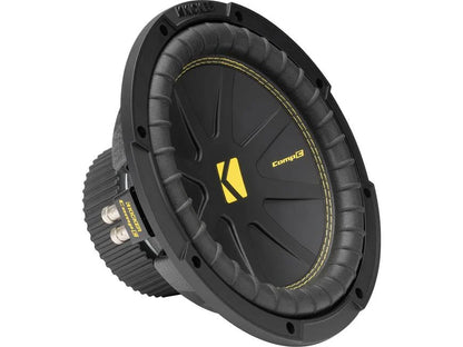 Kicker 50CWCD104 CompC™ 10" subwoofer with dual 4-ohm voice coils