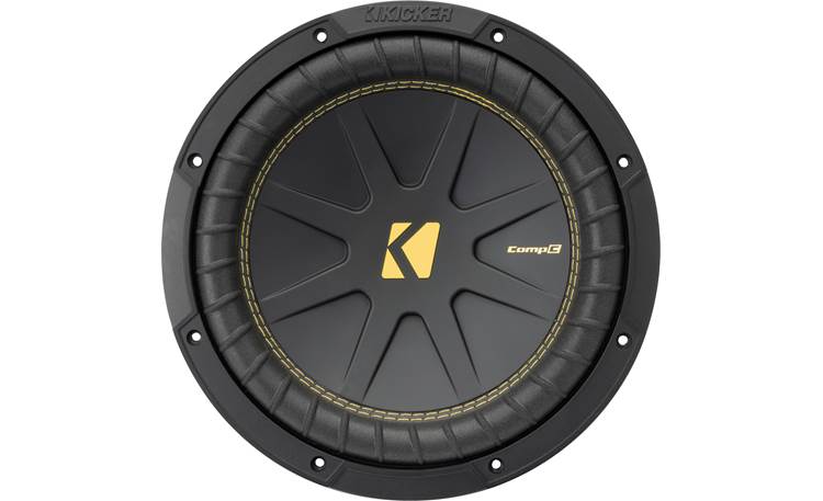 Kicker 50CWCD104 CompC™ 10" subwoofer with dual 4-ohm voice coils