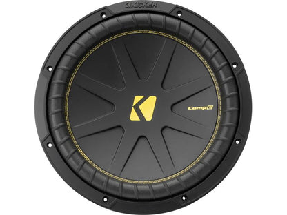 Kicker 50CWCD124 CompC™ 12" subwoofer with dual 4-ohm voice coils