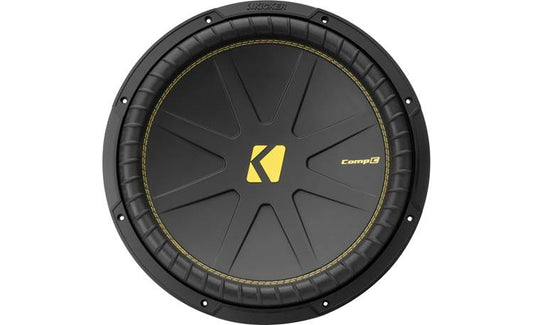 Kicker CompC 50CWCD154 CompC™ 15" subwoofer with dual 4-ohm voice coils