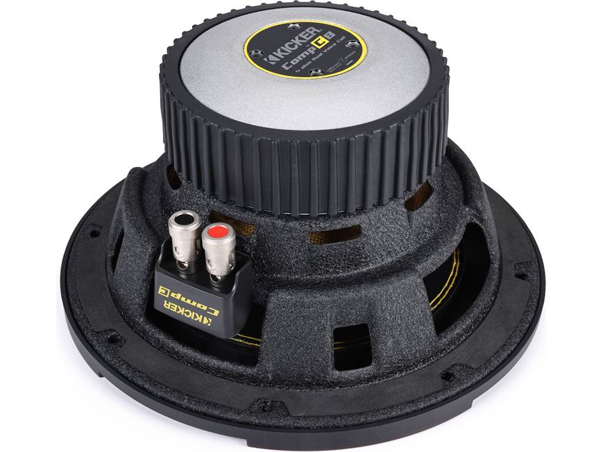 Kicker 50CWCD84 CompC™ 8" subwoofer with dual 4-ohm voice coils