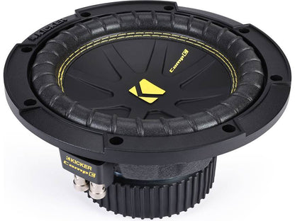 Kicker 50CWCD84 CompC™ 8" subwoofer with dual 4-ohm voice coils