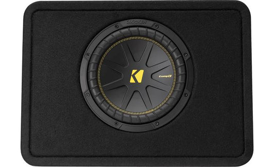 Kicker 50TCWC102 Truck-style 2-ohm ported enclosure with 10" CompC™ subwoofer