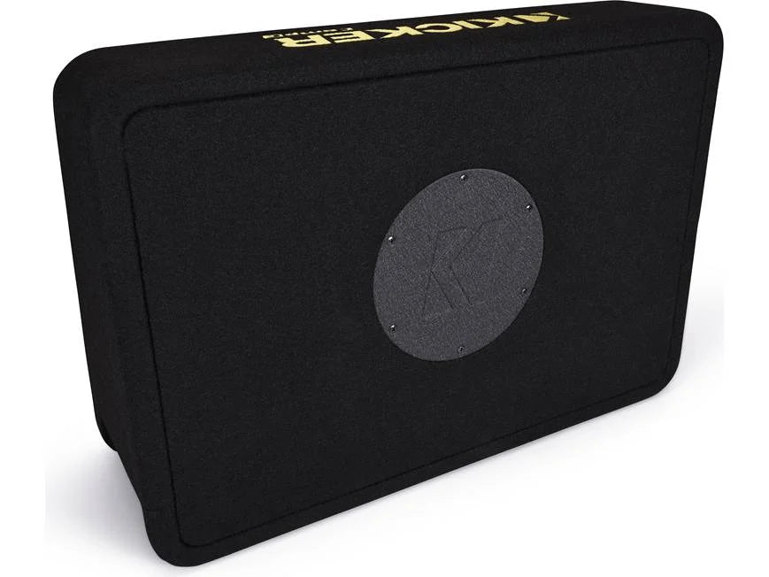 Kicker 50TCWC104 Truck-style 4-ohm ported enclosure with one 10" CompC™ subwoofer
