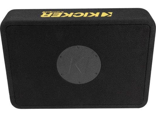 Kicker 50TCWC104 Truck-style 4-ohm ported enclosure with one 10" CompC™ subwoofer