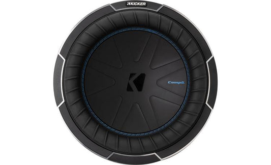 Kicker 51CWQ102 CompQ Series 10" subwoofer with dual 2-ohm voice coils