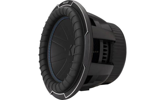 Kicker 51CWQ104 CompQ Series 10" subwoofer with dual 4-ohm voice coils