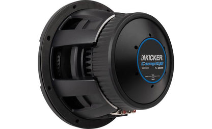 Kicker 51CWQ104 CompQ Series 10" subwoofer with dual 4-ohm voice coils