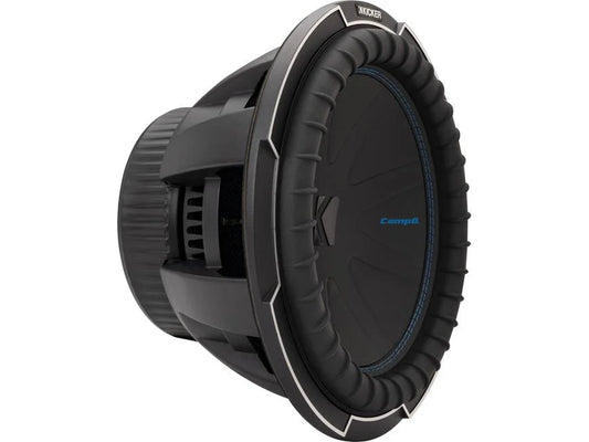 Kicker 51CWQ122 CompQ Series 12" subwoofer with dual 2-ohm voice coils
