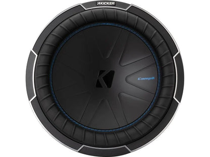 Kicker 51CWQ122 CompQ Series 12" subwoofer with dual 2-ohm voice coils
