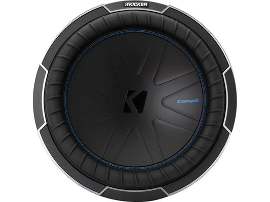 Kicker 51CWQ124 CompQ Series 12" subwoofer with dual 4-ohm voice coils