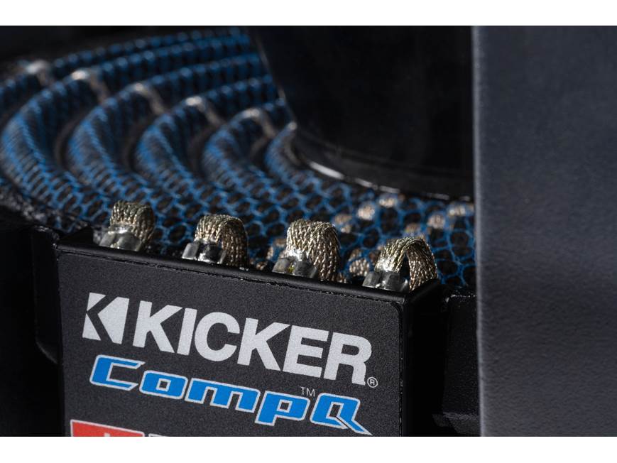 Kicker 51CWQ154 CompQ Series 15" subwoofer with dual 4-ohm voice coils