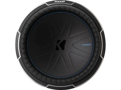 Kicker 51CWQ154 CompQ Series 15" subwoofer with dual 4-ohm voice coils