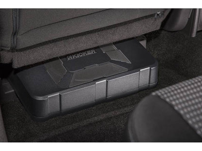 Kicker 51HS8 Hideaway™ compact powered subwoofer with 8" sub and 150-watt amp